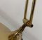 Brass and Acrylic Glass Desk Lamp, 1980s, Image 11