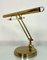 Brass and Acrylic Glass Desk Lamp, 1980s 1