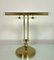 Brass and Acrylic Glass Desk Lamp, 1980s 3