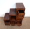 Sofa End Table with Stepstool Structure in Teak, 1960 4