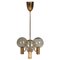 Brass Chandelier from Hans Agne Jacobsson, 1960s, Image 1