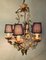 Mid-Century Italian Tole Chandelier, 1950s, Image 8