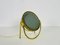 Brass and Metal Table Mirror, Italy, 1960s, Image 11