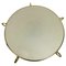 Large Brass Flush Mount from Erco, 1960s, Image 1