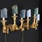 Gold Wall Sconces, Set of 2 3