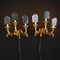 Gold Wall Sconces, Set of 2 10