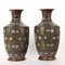 Japanese Meiji Cloisonné Vases, Set of 2, Image 9