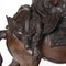 Sculpture Bédouin à Cheval en Bronze 11