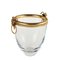 Glas und goldene Bronze Vase 1