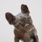 Vintage Brauner Bronze Hund 3