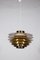 Lampe à Suspension Modèle Verona Vintage en Laiton attribuée à Svend Middelboe pour Nordic Solar, 1969 3