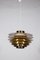 Vintage Brass Model Verona Pendant Lamp attributed to Svend Middelboe for Nordic Solar, 1969 3