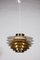 Vintage Brass Model Verona Pendant Lamp attributed to Svend Middelboe for Nordic Solar, 1969 10