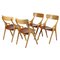 Dining Chairs attributed to Arne Hovmand Olsen for Mogens Kold, Denmark, 1959, Set of 4 1