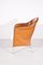 Belgian Armchair in Camel Leather from Durlet, 1980 3