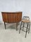 Vintage Slatted Cocktail Bar & Stools, 1960s, Set of 3, Image 4