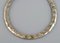 Modernistische Halskette aus vergoldetem Sterling Silber von Tiffany & Company, New York, 1970er 3