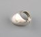Modernist Sterling Silver Ring attributed to Nanna Ditzel for Georg Jensen, 1960s, Image 4
