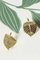 Gilded Silver Earrings by Sigurd Persson, 1952, Set of 2 2