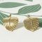 Gilded Silver Earrings by Sigurd Persson, 1952, Set of 2 1