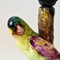 Italienische Wellensittich Vogel Keramik Tischlampe, 1950er 9