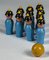 Wooden Toy Bowling Game from Gurman Matelica, Italy, 1940s, Set of 12, Image 3