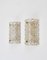 Venus Crystal Glass & Brass Sconces attributed to Lyfa / Orrefors, Denmark, 1960s, Set of 2, Image 3