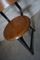 Vintage German Industrial Wood & Metal Chair, Image 5