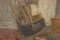 Piero Sadun, Omaggio a Morandi, Acrilico originale su tela, metà XX secolo, Immagine 4