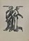 Hermann Paul, Les Deux Aristocrats, Xilografia, inizio XX secolo, Immagine 1
