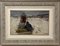 Leonid Vaichilia, Sled in the Snow, Oil Painting, 1974, Framed 1