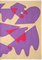 Ryan Rivadeneyra, Dittico Purple Desert Pools, 2022, acrilico su carta, Immagine 3