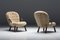 Clam Chair in Sheepskin attributed to Philip Arctander, Denmark, 1944, Image 3