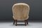Clam Chair in Schafsfell, Philip Arctander, Dänemark, 1944 zugeschrieben 9