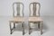 Swedish Folk Art Rococo Chairs, Set of 2 7