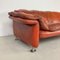 Italian Leather 3-Seater Sofa, 1970s, Image 6