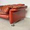 Italian Leather 3-Seater Sofa, 1970s 7