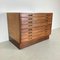 Teak Plan Chest with Inset Handles, 1960s 3