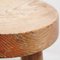 Wood Stool attributed to Charlotte Perriand for Les Arcs, 1960s, Image 4