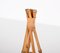 Italienische Mid-Century Tischlampe aus Baumwolle, Bambus & Rattan von Louis Sognot, 1950er 12