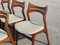 Teak Chairs attributed to Erik Buch, 1960s, Set of 6 2