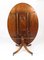 Vintage Oval Mahogany Dining Table attributed to William Tillman, 20th Century, 1980s, Image 13