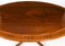 Vintage Oval Mahogany Dining Table attributed to William Tillman, 20th Century, 1980s, Image 6