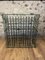 Vintage French 200-Bottle Wine Rack with Doors 1