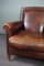Vintage Sheep Leather Armchairs, Set of 2 5