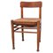 Dining Chair in Oak and Cane, France, 1960s, Image 1