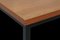Holz Schreibtisch mit Metallrahmen 12