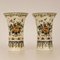 Polychrome Delftware Bechervasen von Royal Delft, 1950er, 2er Set 8