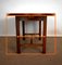 Mahogany Butler Boat Table, 1960s 21