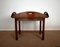 Mahogany Butler Boat Table, 1960s 13